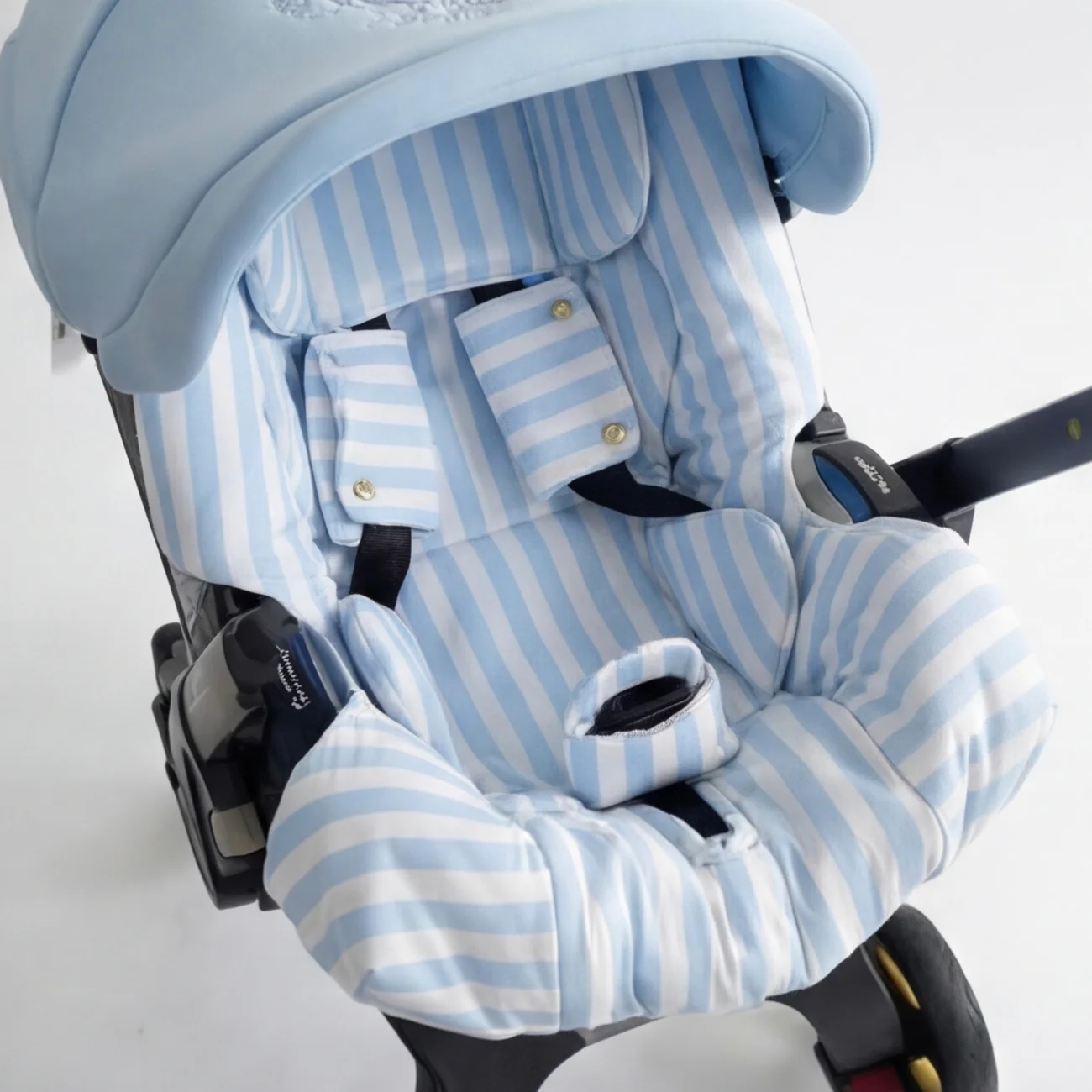 Luxury Baby Car Seat Cover Set with Embroidery - Image 3